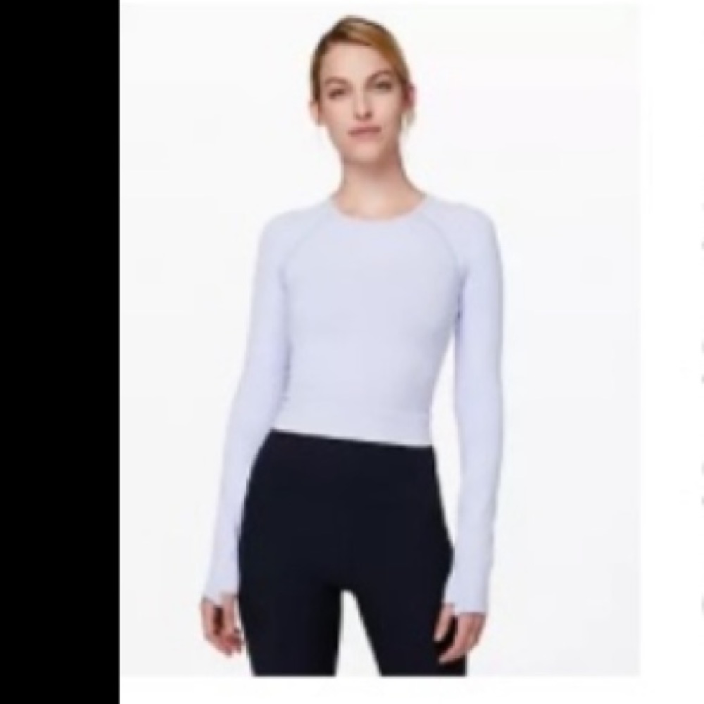 Lululemon For The Chill Of It Top Serene Blue